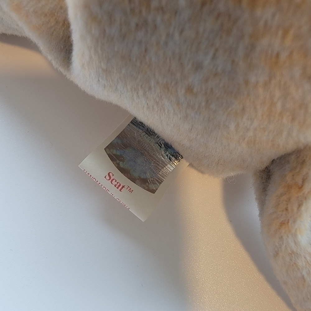 SCAT the Cat -  TY Beanie Baby Vintage Y2K 1998 NWT - Picture 4 of 11